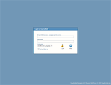 Tablet Screenshot of mail.mydbsolve.com